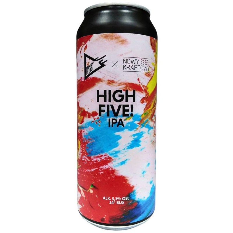 Funky Fluid High Five Puszka Ml Piwo Kraftowe Pale Ale Ipa