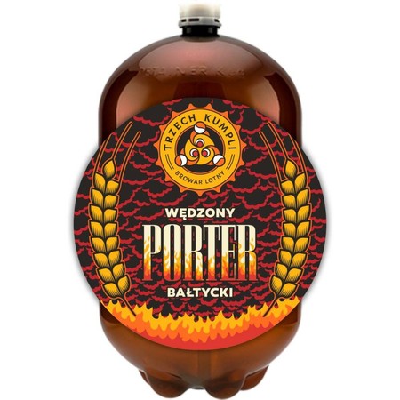 Trzech Kumpli: Wędzony Porter Bałtycki - keg 20l | Browar Trzech Kumpli ...