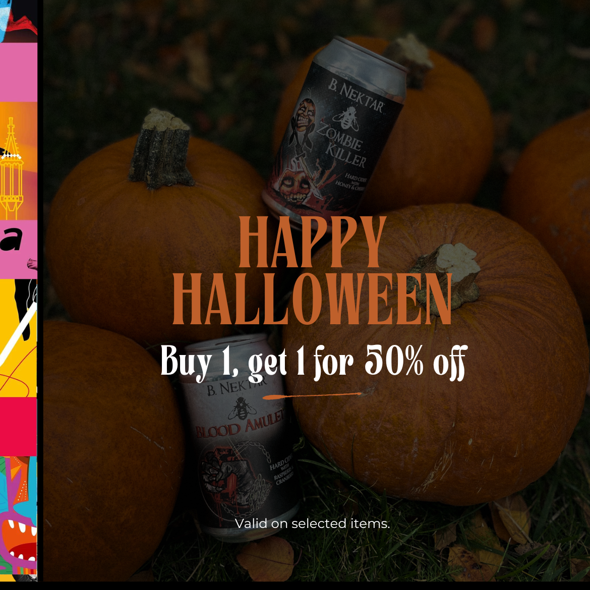 HALLOWEEN 1+1 50% ENG