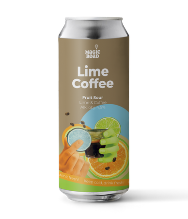 Magic Road: Lime Coffee - puszka 500 ml