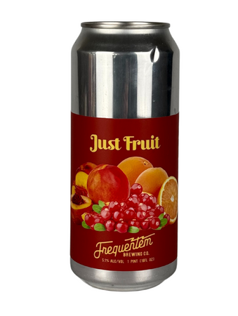 Frequentem: Just Fruit ( Żurawina, pomarańcza, brzoskwiania) - puszka 473 ml 