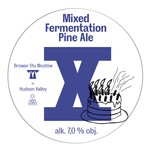 Browar Stu Mostów x Hudson Valley: 10th Anniversary Mixed Fermentation Pine Ale - 12 L KEG A