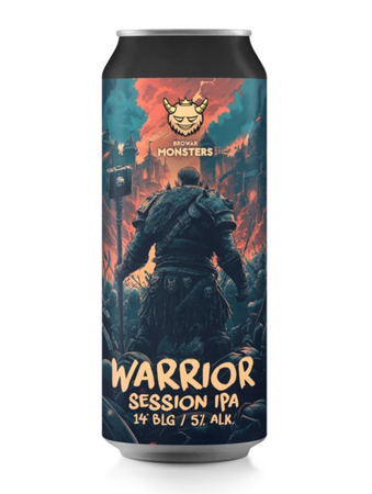 Monsters: Warrior  - puszka 500 ml