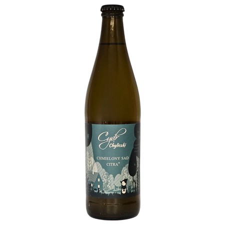 Cydr Chyliczki: Chmielony Sad Citra - butelka 500 ml