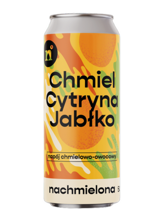 Nepomucen: Nachmielona Chmiel Cytryna Jabłko - puszka 500 ml