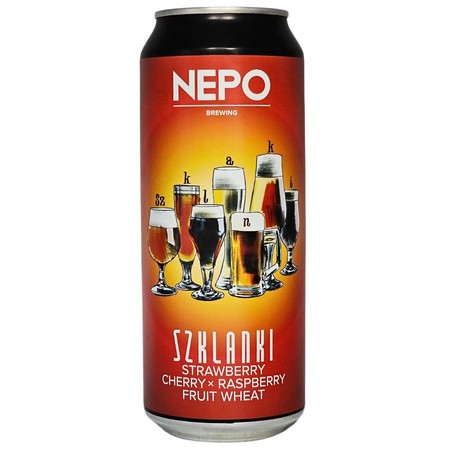 Nepomucen: Szklanki - puszka 500 ml