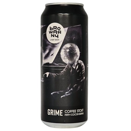 Browarny: Grime Coffee & Cocoa - puszka 500 ml