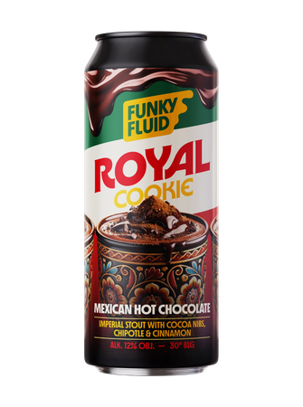 Funky Fluid: Royal Cookie Mexican Hot Chocolat - puszka 500 ml