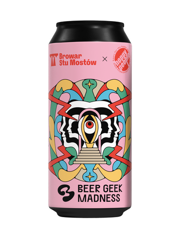 Browar Stu Mostów x Hoppy People: BGM Nebula Highway  - puszka 440 ml