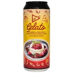 Funky Fluid: Gelato Raspberry Strawberry Sour Cherry Panna Cotta - 500 ml can