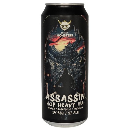 Monsters: Assassin - puszka 500 ml