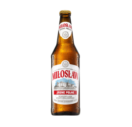 Miłosław: Jasne Pełne - butelka 500 ml