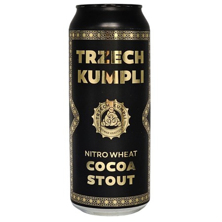 Trzech Kumpli: Nitro Wheat Cocoa Stout - puszka 500 ml