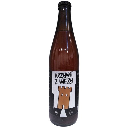 Browar Rebelia: Krzywe z Wieży - butelka 500 ml