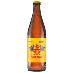 Browar Stu Mostów: SPEEDWAY Sparta Wrocław Pale Ale - butelka 500 ml