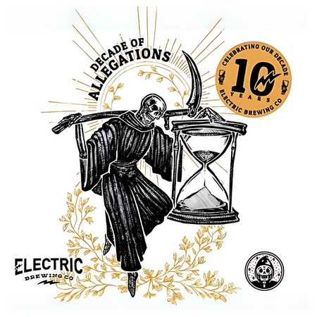 Electric Brewing x Messorem: Decade of Allegations 10th Anniversary - puszka 473 ml