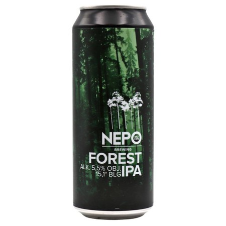 Nepomucen: Forest IPA - puszka 500 ml