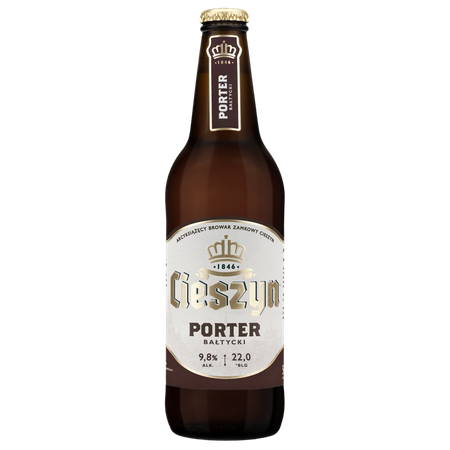 Browar Zamkowy Cieszyn: Porter Bałtycki - butelka 500 ml