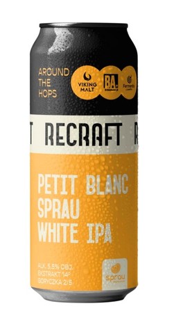 ReCraft: Petit Blanc Sprau White IPA - puszka 500 ml