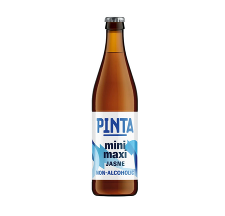 Browar PINTA: Mini Maxi Jasne - butelka 500 ml