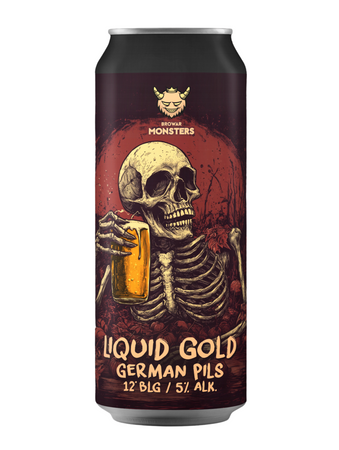 Monsters: Liquid Gold  - puszka 500 ml