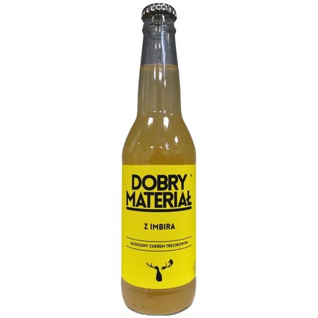 Dobry Materiał: Z Imbira - butelka 330 ml