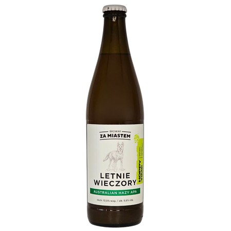 Browar Za Miastem: Letnie Wieczory - butelka 500 ml