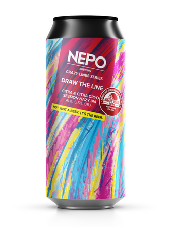 Nepomucen: Draw The Line - Crazy Lines Series - puszka 500 ml