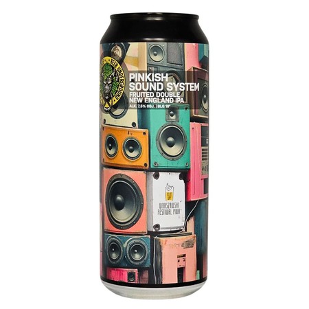 Piwne Podziemie: Pinkish Sound System - puszka 500 ml