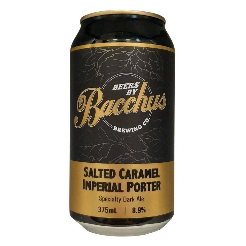 Bacchus: Salted Caramel Porter - 375 ml can | Artisan beers