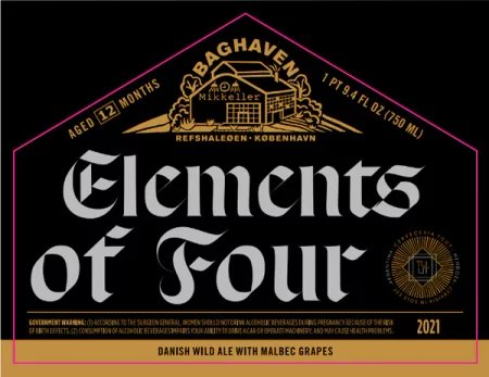 Baghaven: Elements of Four 2021 - butelka 750 ml