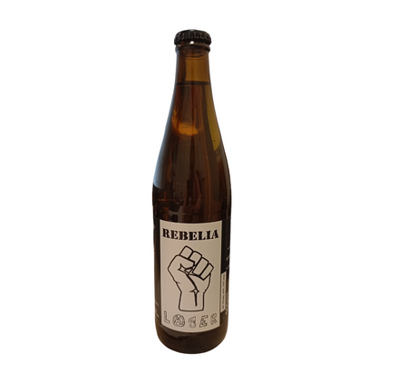 Browar Rebelia: Lager - butelka 500 ml