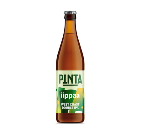 Browar PINTA: IIPPAA West Coast Double IPA - butelka 500 ml