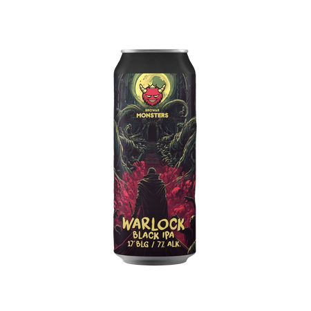 Monsters: Warlock - puszka 500 ml