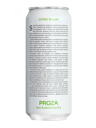 Browar Cztery Ściany: Proza - puszka 500 ml