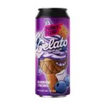 Funky Fluid: Gelato Blueberry SMores- puszka 500 ml - Piwne Mosty - Stu Mostow