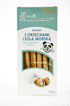 Stema & Manless: Without-E breadsticks with nuts and sea salt. - 120g pack