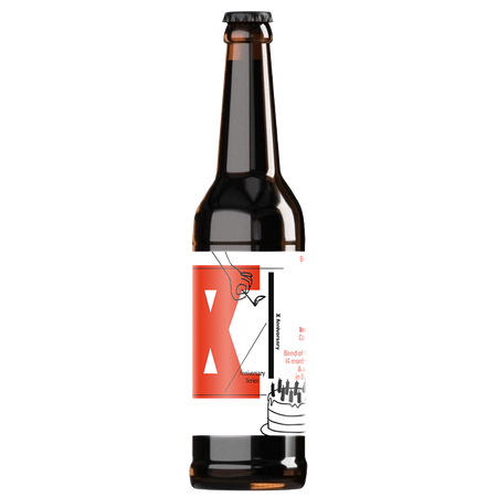 Browar Stu Mostów x 3 Sons: 10th Anniversary Imperial Stout BBA - butelka 330 ml