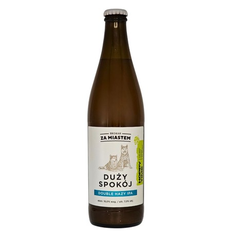 Browar Za Miastem: Duży Spokój - butelka 500 ml