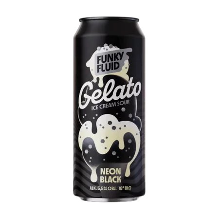 Funky Fluid: Gelato Neon Black- puszka 500 ml