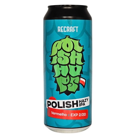 ReCraft: Polish Hazy IPA Vermelho - 500 ml can