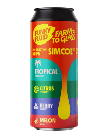 Funky Fluid: Farm To Glass Simcoe - puszka 500 ml